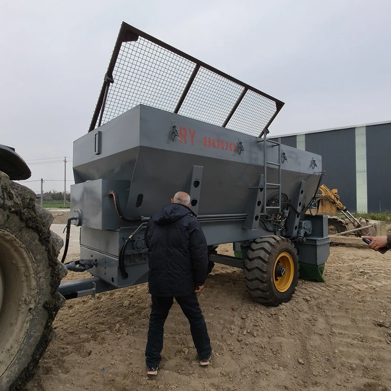 12 Sided Traction Type Spreading Vehicle high quality