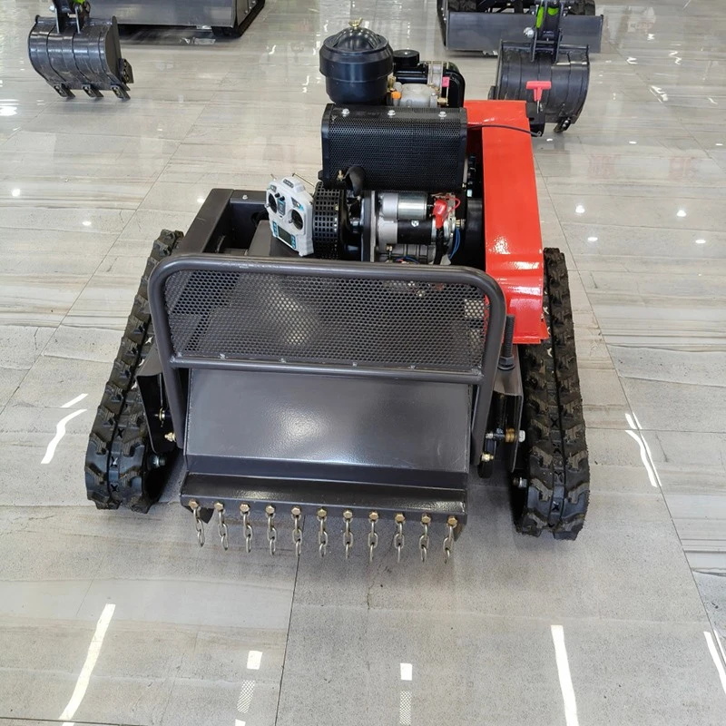 500 Crawler Grass Crusher factory