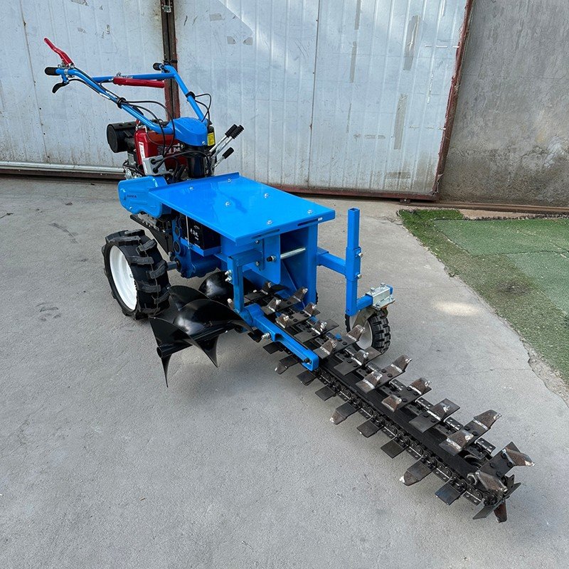 Double Chain Walk-behind Trencher high quality