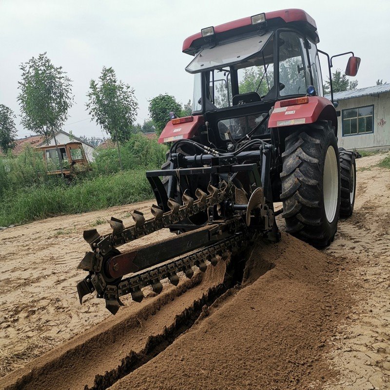 Earth Road Chain Trenching Machine best