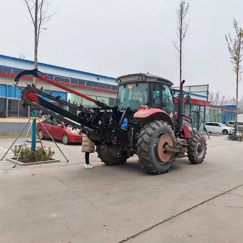 Earth Road Chain Trenching Machine high quality