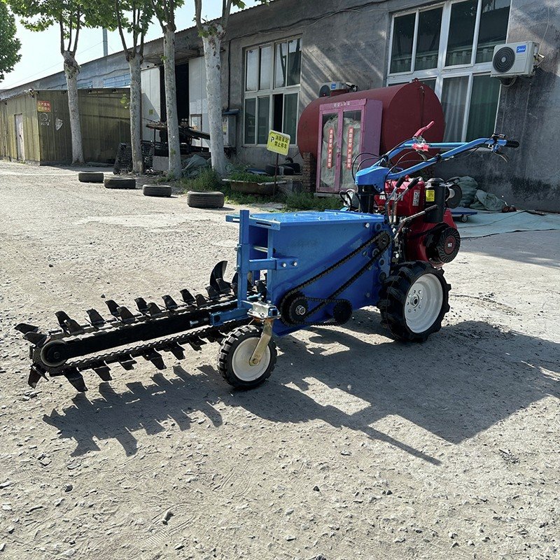 Electric Starting Manual Trenching Machine high quality