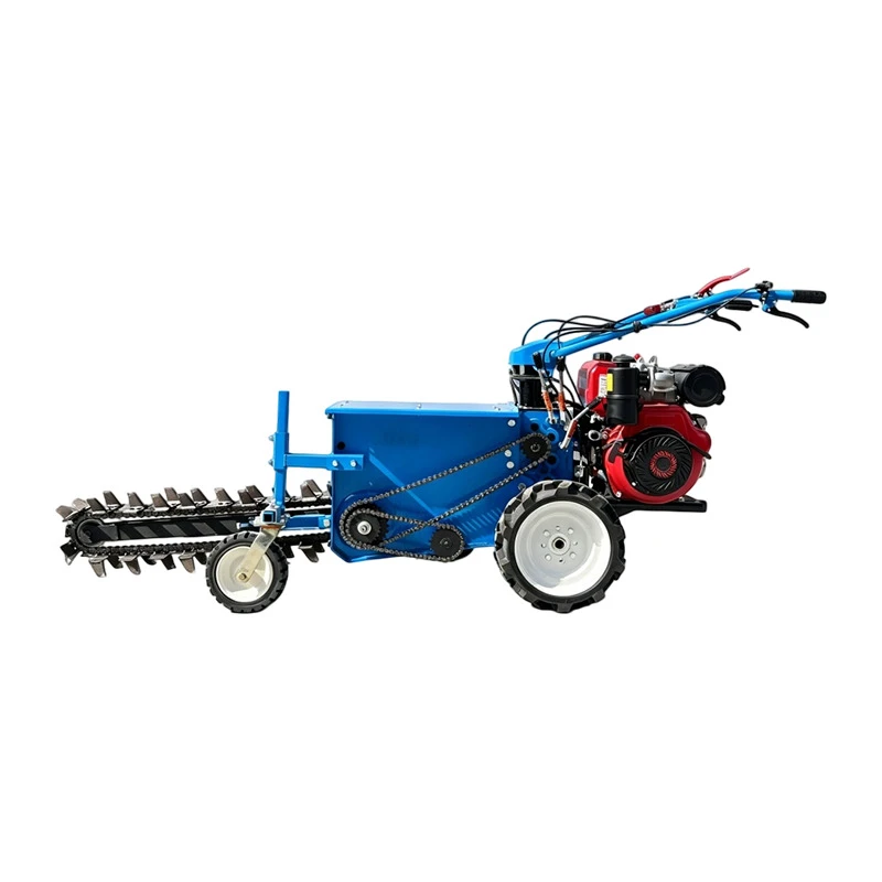 Fertilization and Trenching Machine