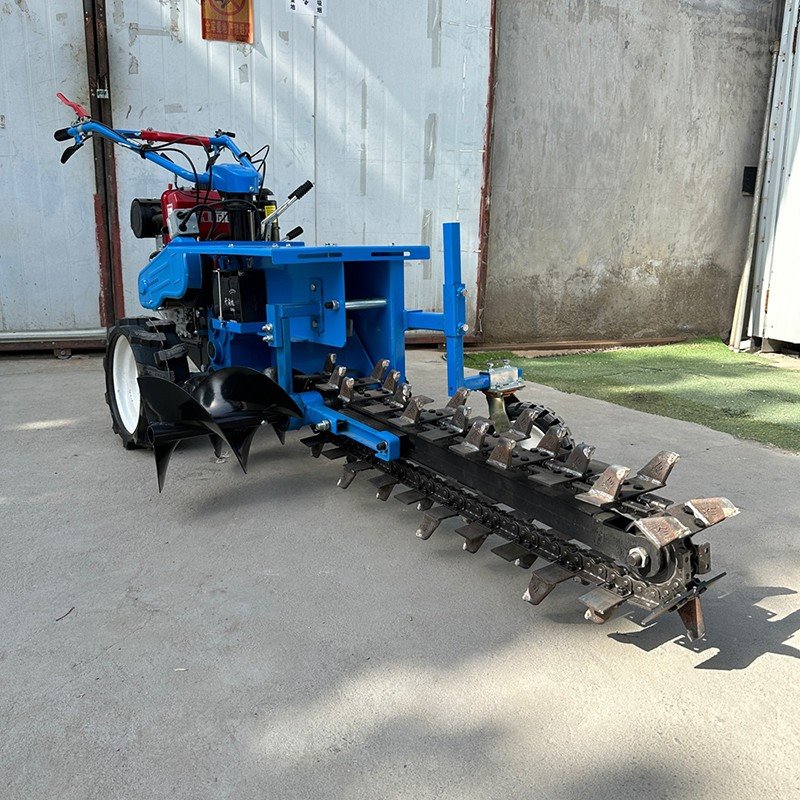 Self Propelled Hand Guided Trenching Machine high quality