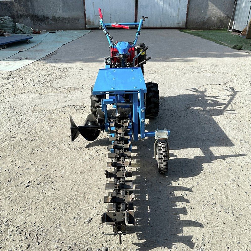 Single Chain Hand-held Trenching Machine factory