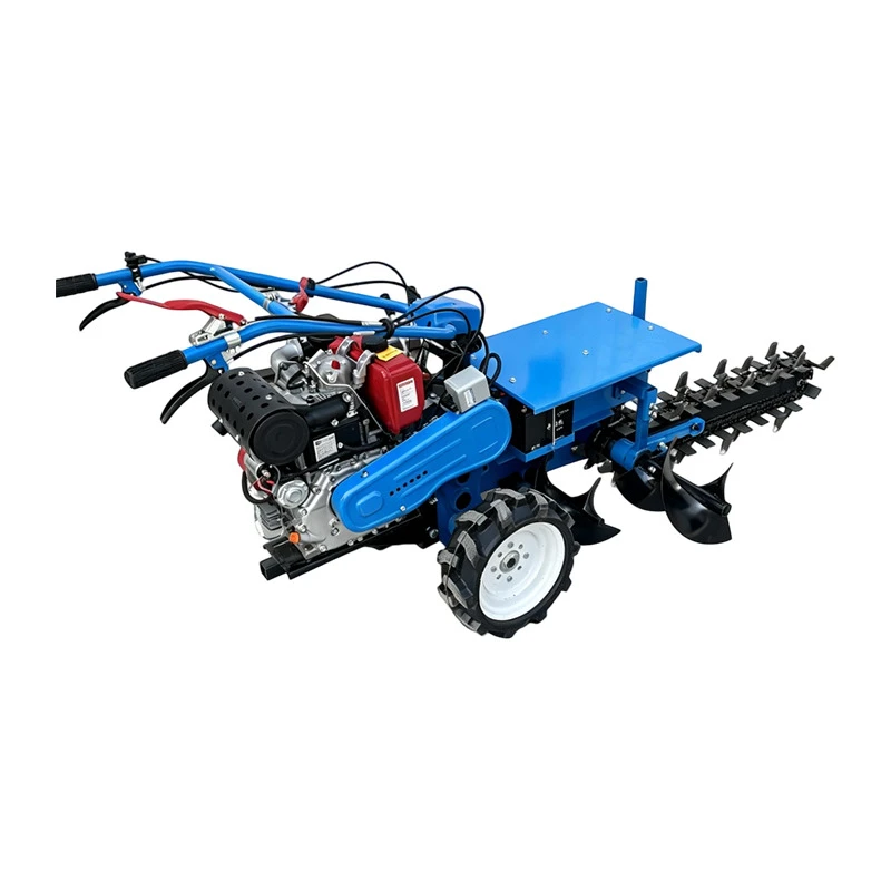 Single Chain Hand-held Trenching Machine
