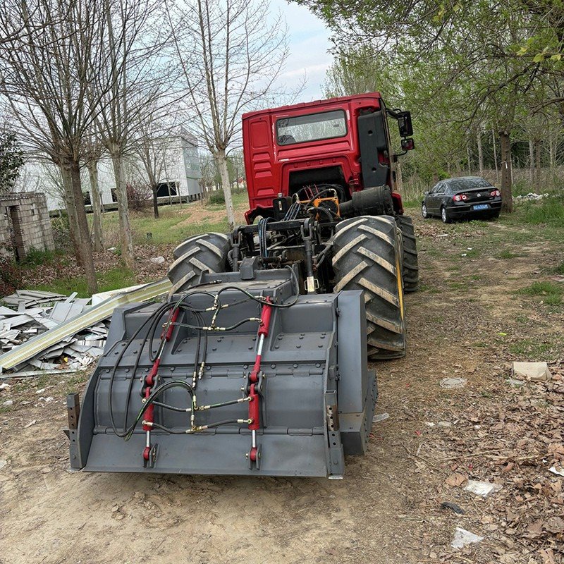 Wasteland Hard Soil Crushing Machine high quality